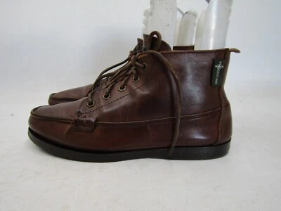 Eastland Mujer Talla 7.5 B Marrón Cuero Cordones Tobillo Cómodas Senderismo Botas Botín Foto 1 de 4