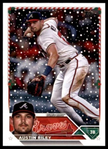 Austin Riley 2023 Topps Holiday #H81 Atlanta Braves - Picture 1 of 2