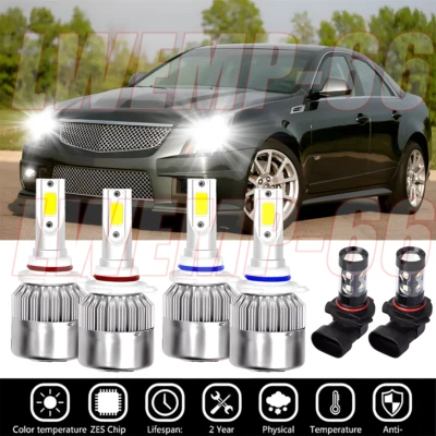 Combo faros antiniebla LED 6*bombillas para Cadillac CTS 2003 2004 2005 2006 2007 Foto 1 de 4