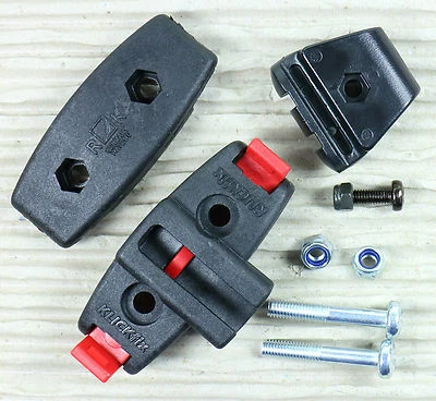 KLICKfix Rixen&Kaul Sattel Adapter Klick Fix für Satteltasche mit Schlosshalter