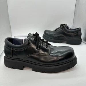 Oxford Skechers-90’s Y2K Cuero Grueso Negro Hombres 13 Cuero EE. UU. 6790 De Colección - Imagen 1 de 10