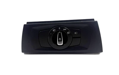 Interruptor de luz atenuadora de faros negro con antiniebla OEM BMW E90 E92 335i 328i 2007-2013 Foto 1 de 4