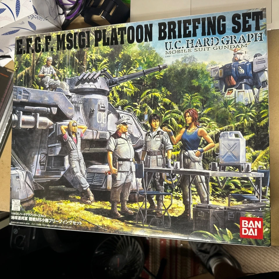 Bandai 148085 1/35 Scale EFGF MS(G) Platoon Briefing Set UC Hardgraph - Image 1 of 4