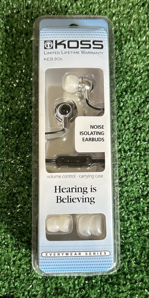 Koss KEB30 Headphones - Silver