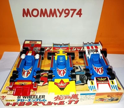 Grand Prix e il campionissimo Arrow Emblem Takaya Todoroki Toys Vintage  - Immagine 1 di 4