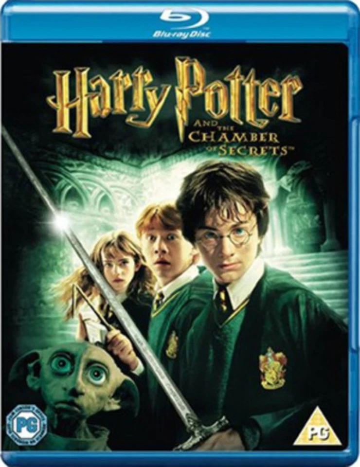 Harry Potter and the Chamber of Secrets (Blu-ray) Maggie Smith Warwick Davis - Image 1 of 1