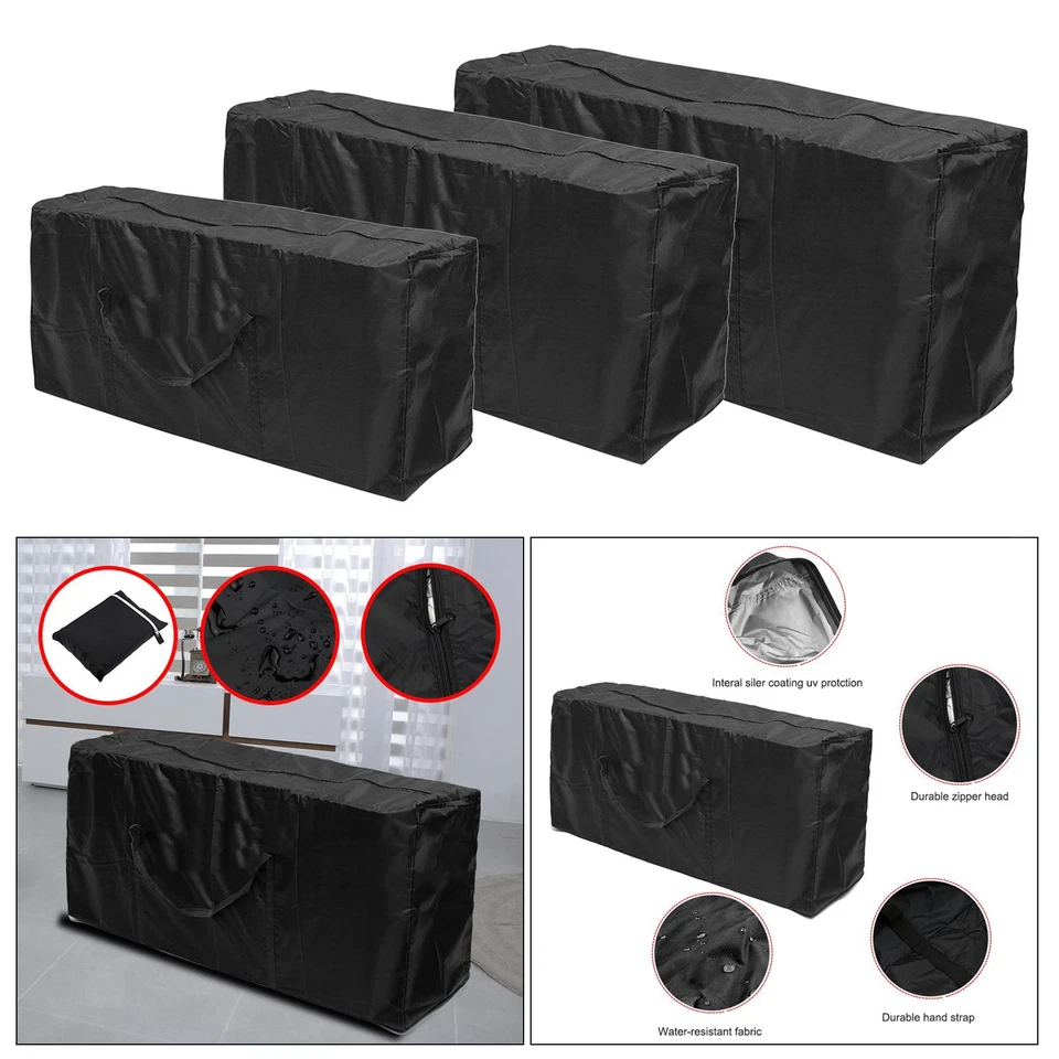 Heavy Duty Christmas Xmas Tree Storage Bag Zippered Garden Cushions Storage - Image 1 of 1