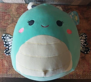 Squishmallow TAYSHA Blue Green 12” Butterfly Plush Toy NEW NWT - Picture 1 of 13