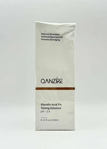 Qanzire GLYCOLIC ACID 7% Toning Solution pH 3.6 8.11oz | Sealed W/ Fast Ship! - Picture 1 of 8