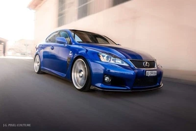 Labio delantero tipo A en fibra de carbono para Lexus ISF 08-14 USE20 Foto 1 de 4