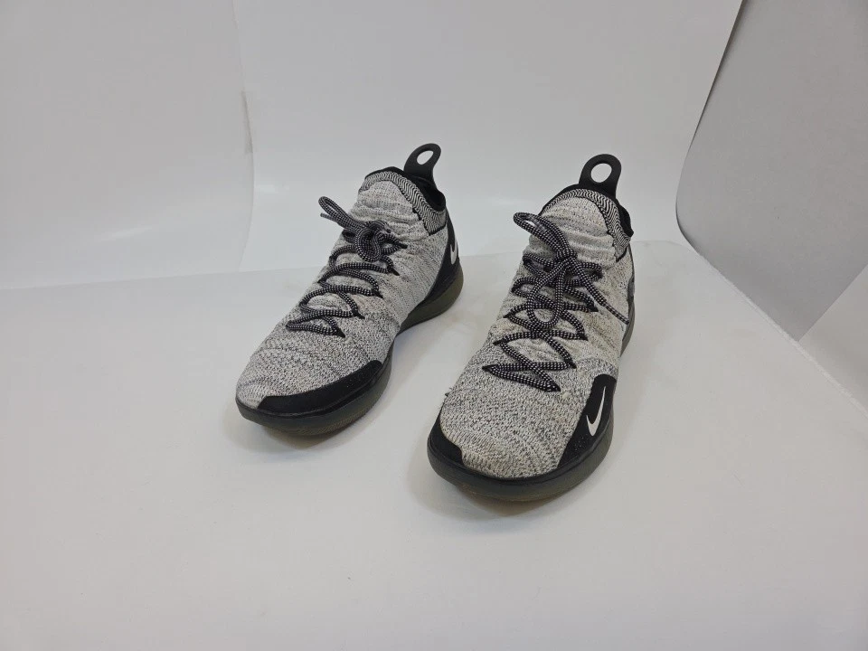 Nike Men’s Kevin Durant Zoom KD 11 Black, White, Grey Basketball Shoes Size 11 - Image 1 of 4