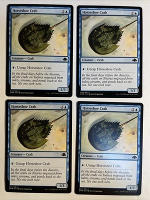 4x Mtg Dominaria Remastered Horseshoe Crab NM/M Magic The Gathering - Bild 1 von 2