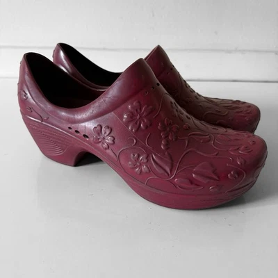САБО DANSKO Pixie Tooled Rubber Slip On Medical Nursing Комфортная Обувь РАЗМЕР 39 - Изображение 1 из 4