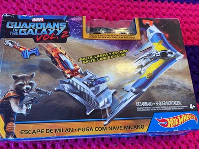 GUARDIANES DE LA GALAXIA VOL.2 ESCAPE DE MILAN CON COCHE MAPACHE COHETE #3 Foto 1 de 4