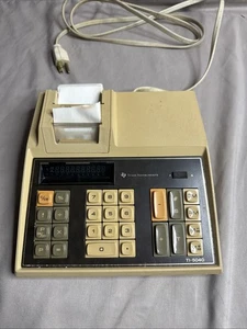 Vintage Texas Instruments TI-5040 Thermodruck Taschenrechner - FUNKTIONIERT - Bild 1 von 6