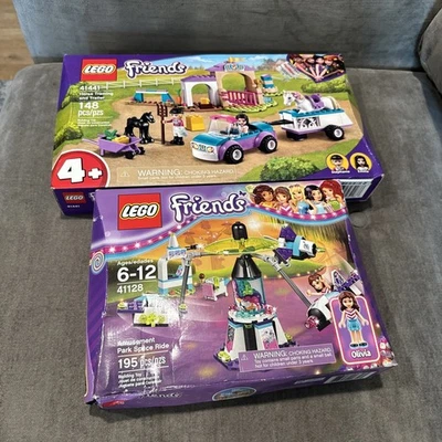 LEGO FRIENDS: Horse Training & Trailer (41441)Amusement Park Space Ride (41128) - Image 1 of 2