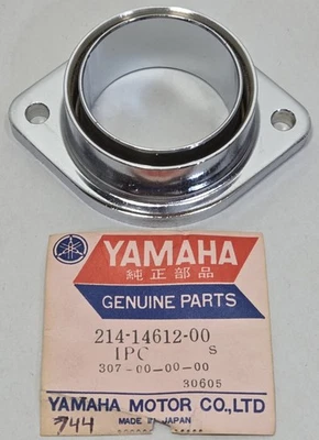 1 NUEVO Brida de escape genuina Yamaha YZ250 DT1 RT1, MX 250 360 400 OEM 214-14612 Foto 1 de 4