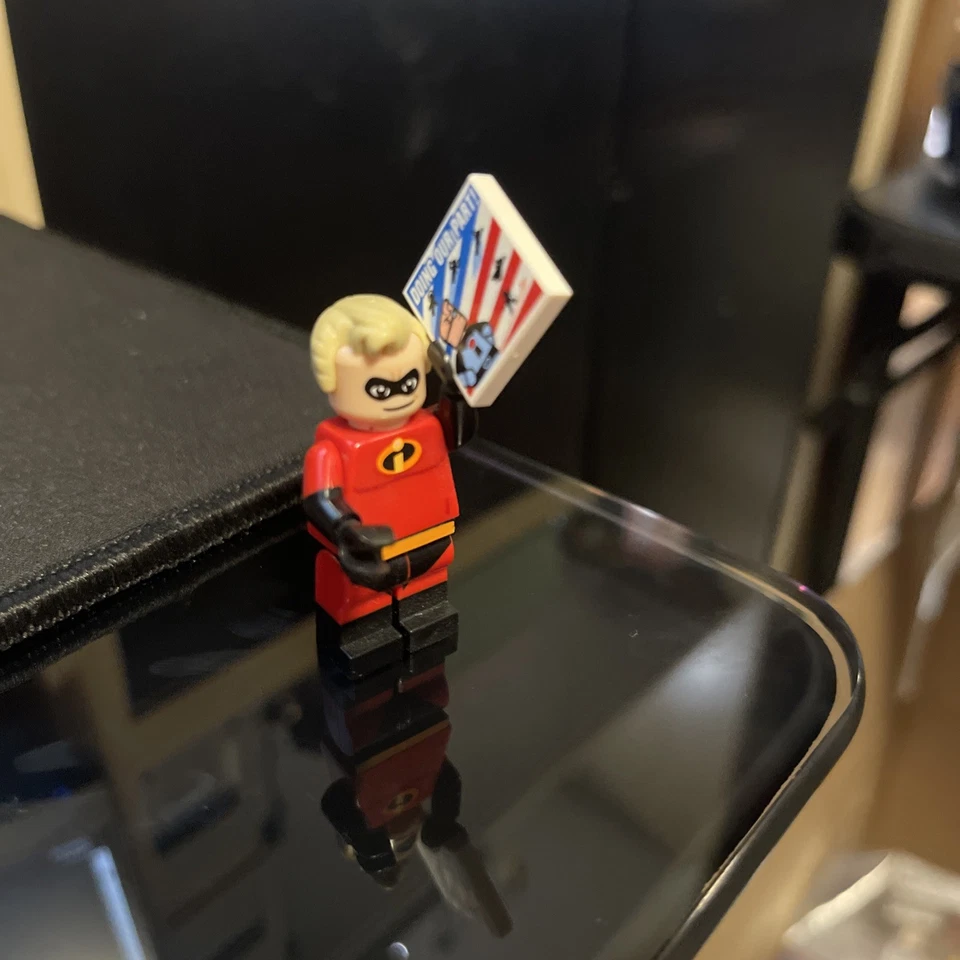 Lego Mr Incredible Minifigura Disney Serie 1 Coleccionable 71012 CMF Lote Raro Difícil de Encontrar Foto 1 de 2
