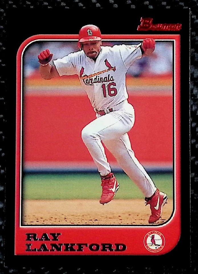 Ray Lankford - 1997 Bowman #33 - St. Louis Cardinals - Image 1 of 2