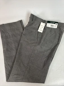 Ralph Lauren Dress Pants Teen Size 16R Gray Straight Leg Trousers 28”-W NWT - Picture 1 of 5