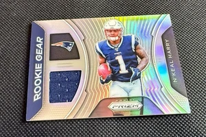2019 Panini Prizm N'Keal Harry Rookie Gear Patch Relic Rookie #RG-NH - Foto 1 di 3