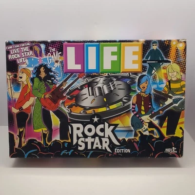 The Game of Life Rock Star COMPLETE USAopoly 2009 Classic Board Game Family - Image 1 of 4