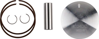 Wossner Piston Kit 72.97 mm Beta RR 300 2022-2024 8324DC - Image 1 of 1