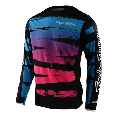 2025 TLD GP MX Trikot Mono schwarz Erwachsene Motocross Offroad Enduro Rennen Quad ATV