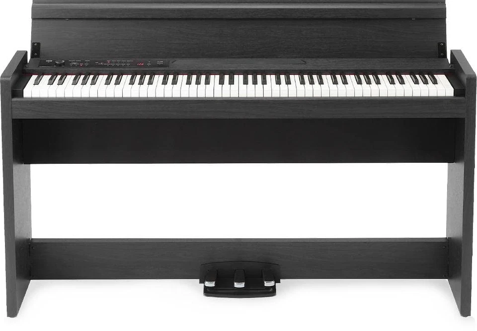 Piano digital para casa Korg LP-380-U - acabado negro grano de palo de rosa Foto 1 de 1