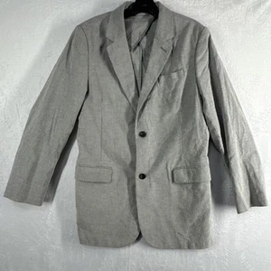 Theory Men’s Blazer Size 42 Gray & White - Picture 1 of 12