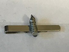 on a Tie Clip (slide) Candle Tg48 Fine English Pewter