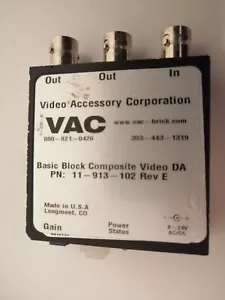 VAC Amplificatori distribuzione video compositi - Foto 1 di 7