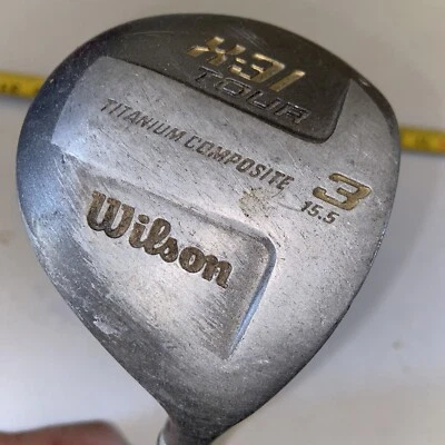 Controlador de calle Wilson X-31 Tour 15,5 grados compuesto de titanio 3 Foto 1 de 4