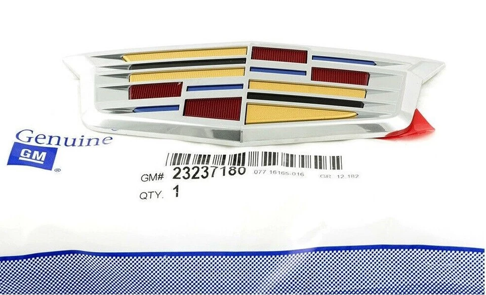 OEM NEW Rear Trunk Decklid Emblem Badge Crest 15-18 Cadillac ATS XTS  23237180 - Image 1 of 1