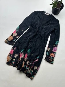 Desigual Vintage Flare Printed Maxi Dress Women’s Size IT40 - Picture 1 of 11