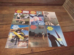 VINTAGE 1970's MODEL AIRPLANE NEWS MAGAZINES - RC Airplanes! - Picture 1 of 11