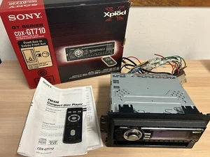 Sony Xplod CDX- GT710 AM FM CD-Player - EX+ Originalverpackt mit Fernbedienung, Handbuch - Bild 1 von 11