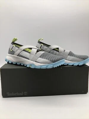 Zapatos sin cordones Timberland Garrison Trail para mujer talla 8,5 gris azul A2B71 NUEVO Foto 1 de 4