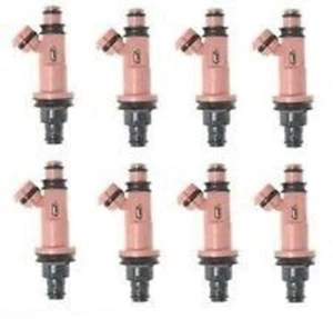 8 x FUEL INJECTORS for LEXUS LS400 UCF20R 1UZFE 4.0L V8 1994-2000 DENSO - Picture 1 of 1