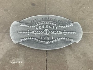 97468-98Z HARLEY-DAVIDSON 1997 STURGIS RALLY PIN OEM COLLECTIBLE GIFT - Picture 1 of 1
