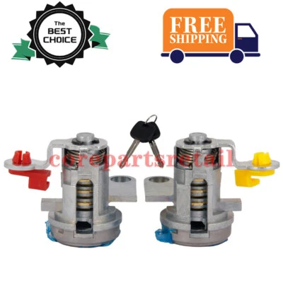 For 1996-2000 Toyota RAV4 2X LH & RH Door Lock Cylinder Set W/ 2 Key 69051-42060 Foto 1 de 4