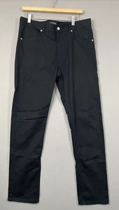 H&M Black Slim Fit Pants Womens Size 34 x 32 New with Tags - Picture 1 of 12
