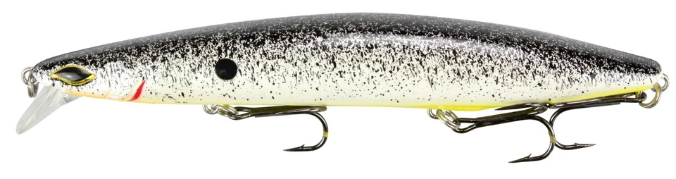 Seika Pro Nightveit Wobbler Silent White Fish 12,5cm 19g Fishing Tackle Max - Bild 1 von 1