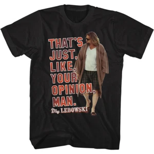 Camiseta para hombre The Big Lebowski Movie That's Just Like Your Opinion Man - Imagen 1 de 3