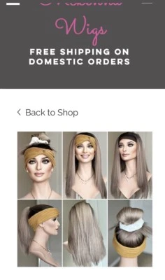 McKenna Wigs pony wig large (21-22”) Premium Human Hair Wig - Image 1 of 4