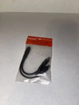 Realistic Shielded Y-Adapter Audio Cable - Radio Shack 42-2436 Y Adapter Cable - Image 1 of 2