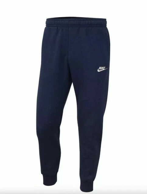 Nike Sportswear Club Men's Activewear Pants - Midnight Navy/White, M
