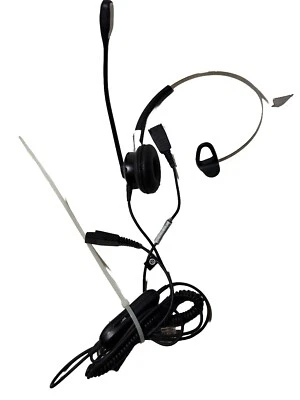 Jabra Foot Coiled Smart Cord GN1200 CC 2M Coiled QD to Mod Plug Headset - Image 1 of 4