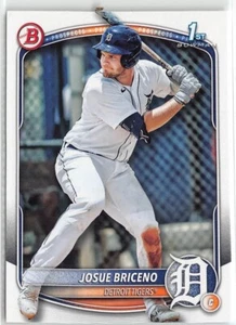 Bowman Josue Briceno (RC) 2025 1st Bowman Paper Prospects Detroit Tigers #BP-13 - Imagen 1 de 2