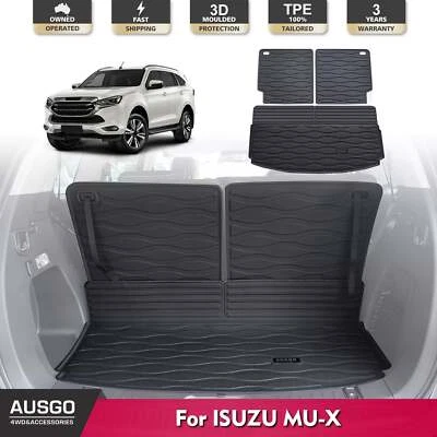 AUSGO Cargo Mat Boot Liner for ISUZU MUX MU-X 2021-Onwards - image 1 of 4